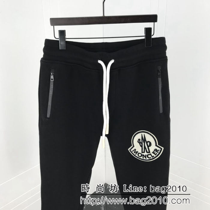MONCLER蒙口 專櫃同款 18FW最新款 加絨男款衛褲 ydi1666